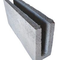 BLOCO ESTRUTURAL CANALETA M-10 - 9x19x39cm