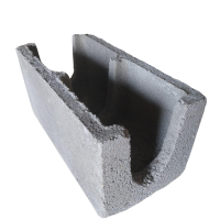 BLOCO ESTRUTURAL CANALETA M-20 - 19x19x39cm